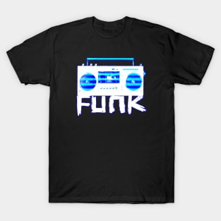 Funk Radio, Vintage Stereo Recorder Funk Music T-Shirt